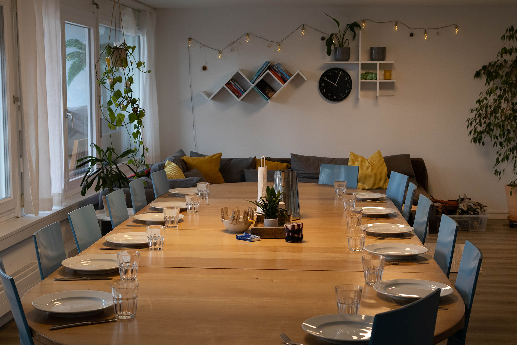 Esstisch in der Schülergruppe Seltiberg 