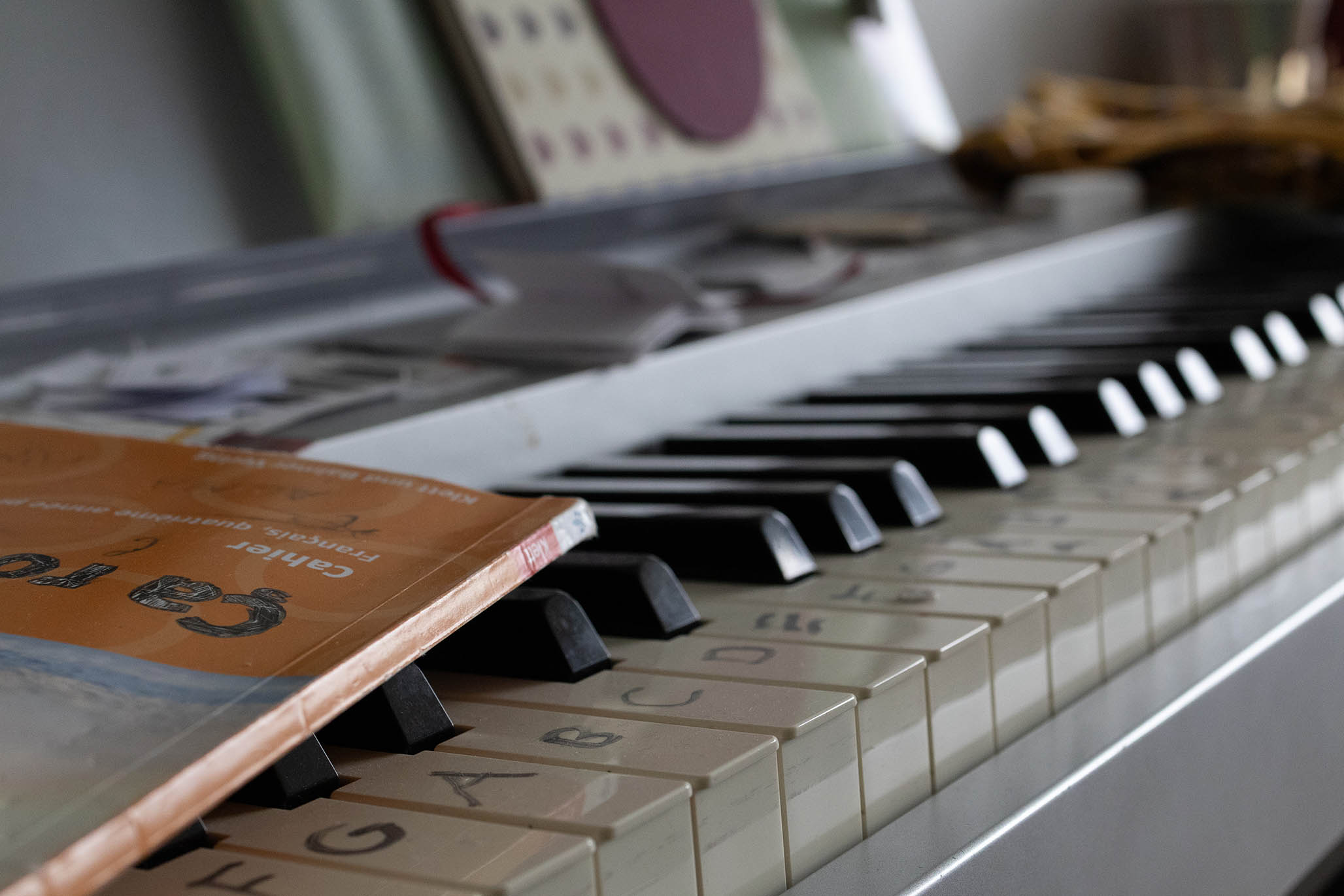 Ansicht Klavier