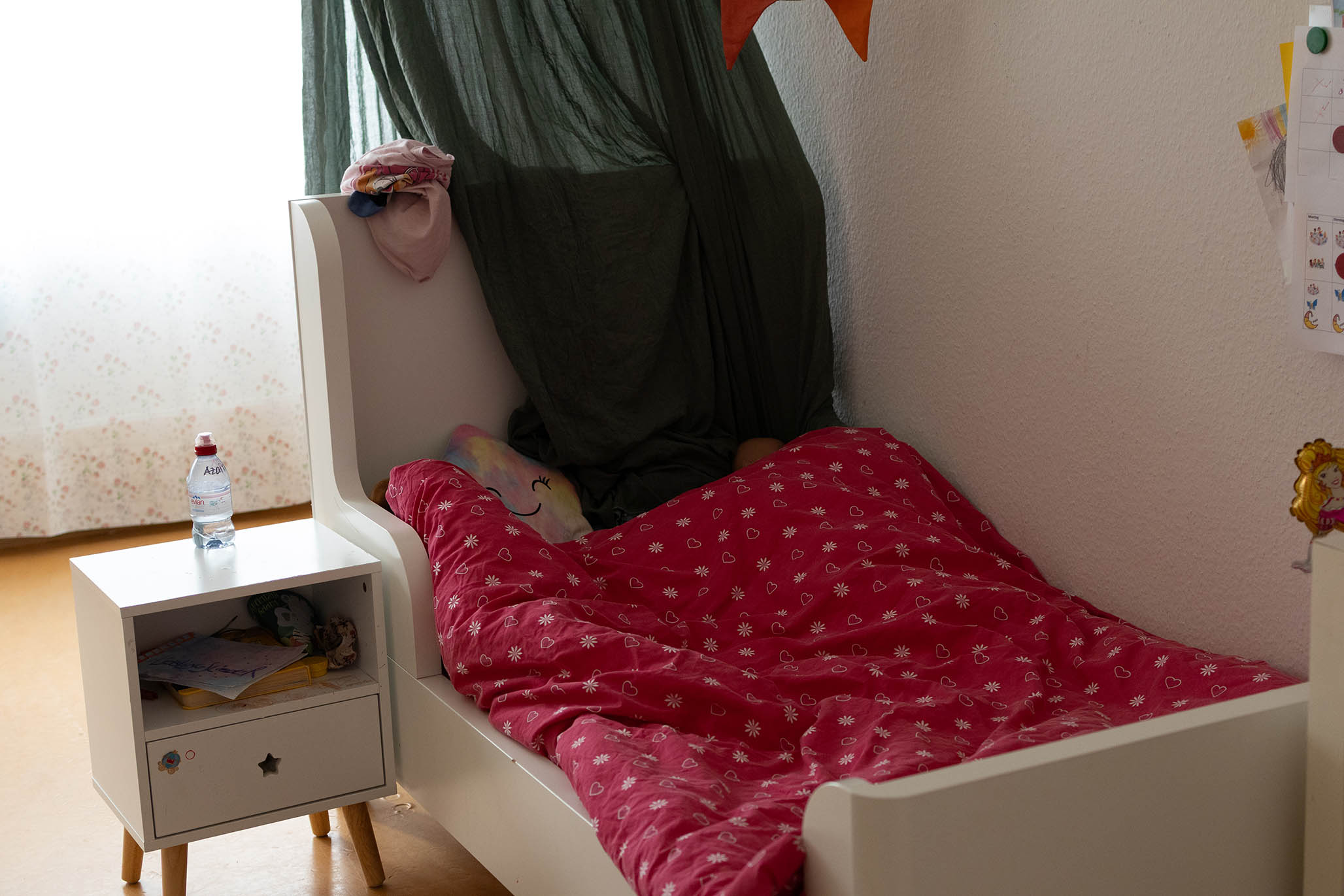 Bett in der Kindergruppe Seltisberg