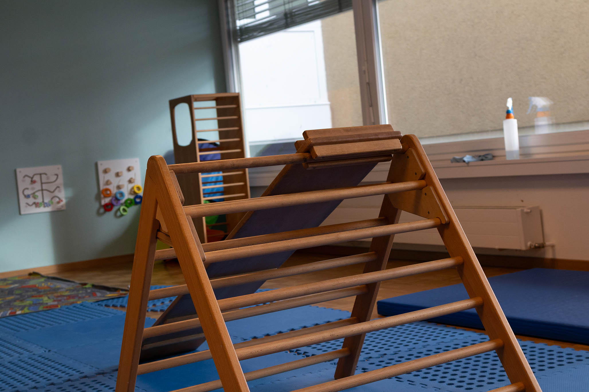 Bewegungsraum in der Kindergruppe Seltisberg