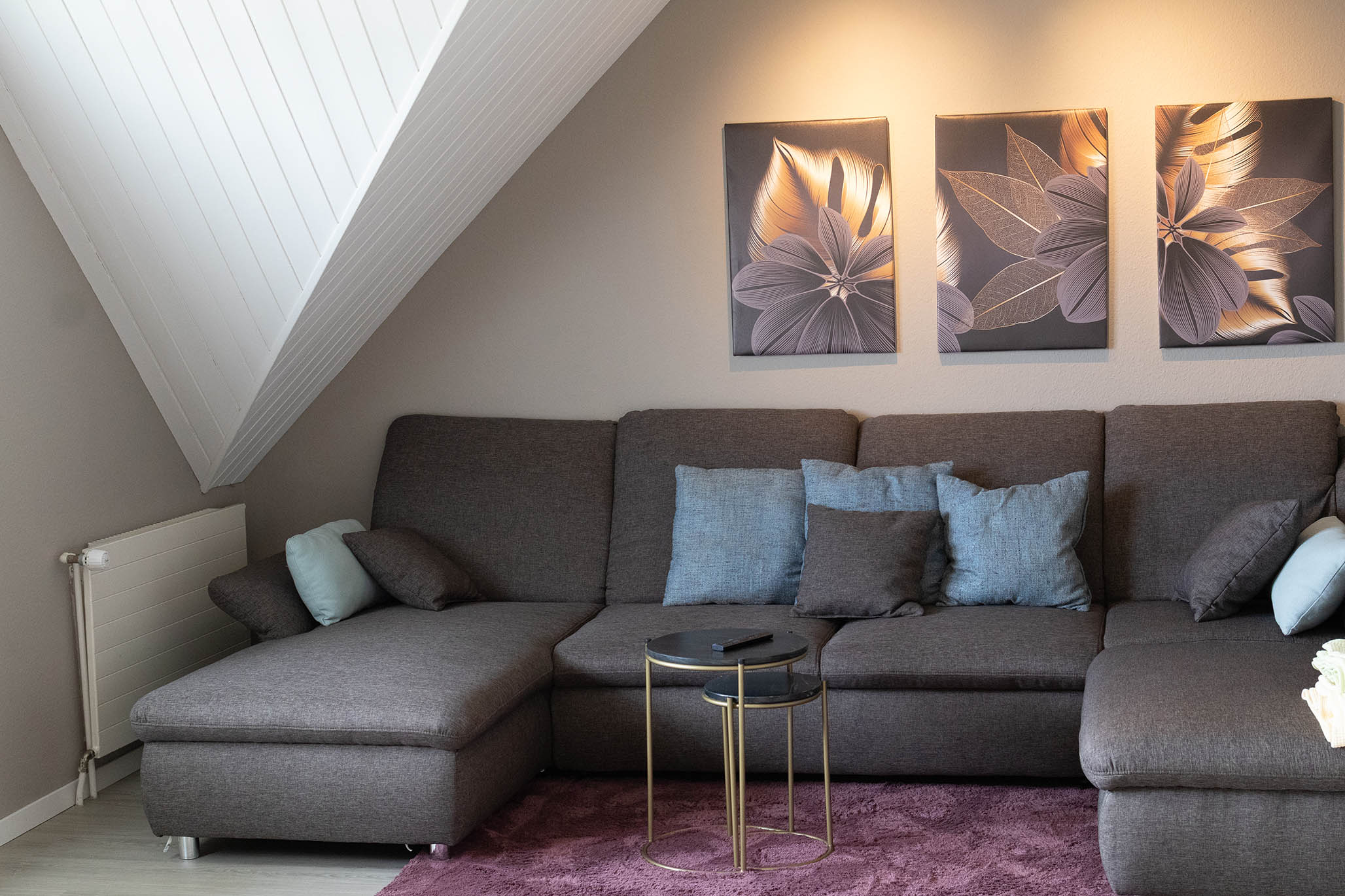 Ansicht Sofaeck in der Jugendvilla, Seltisberg