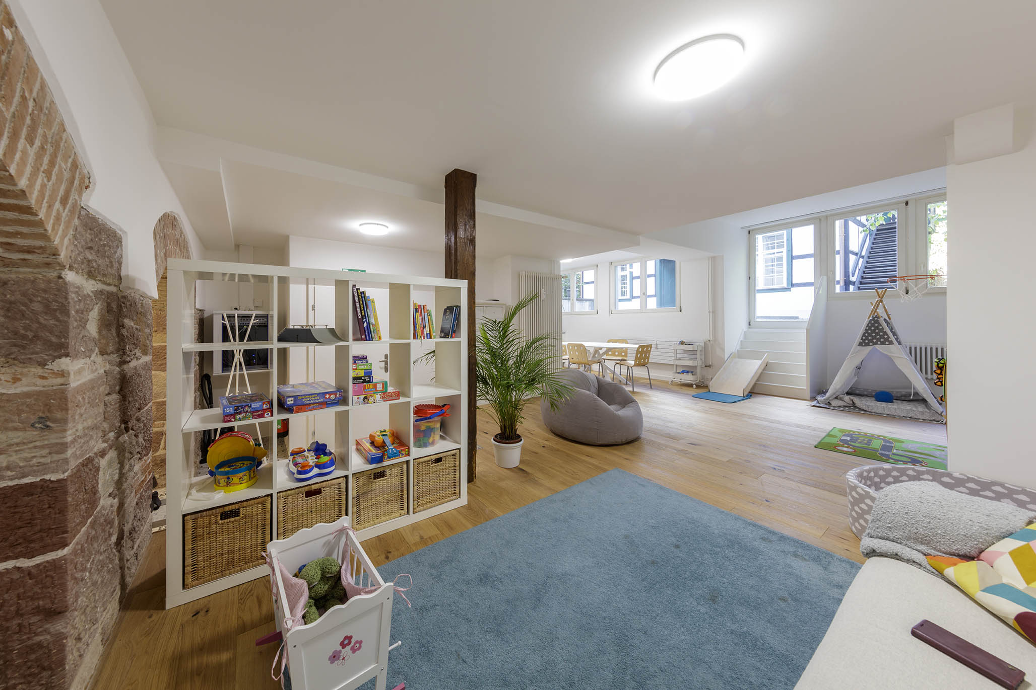 Innenansicht der Einrichtung in Basel