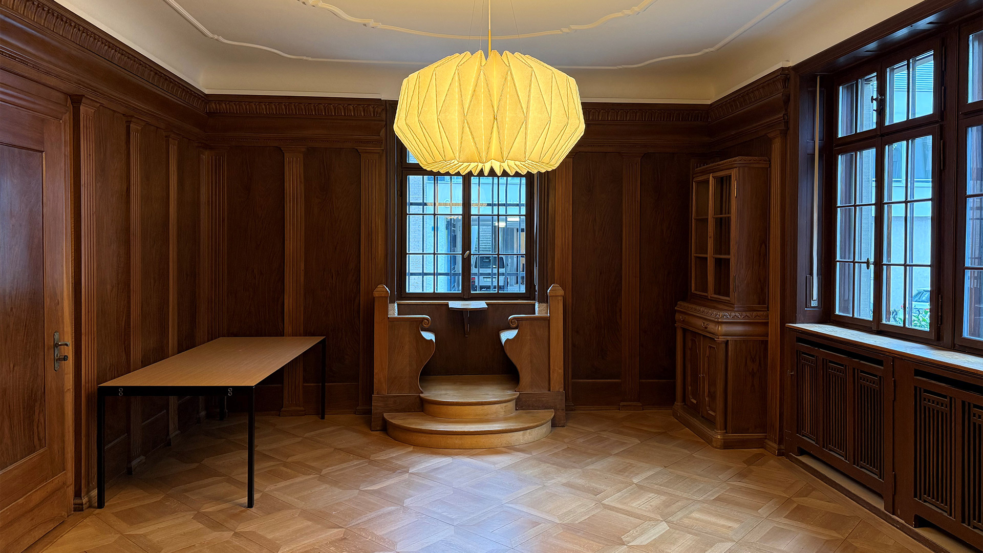 Besprechungsraum in der Aufberg Wohneinrichtung für Frauen in Basel