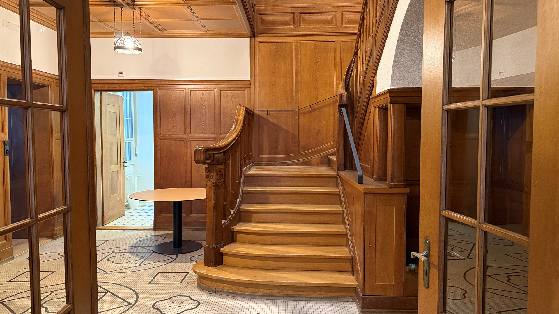 Eingangsbereich in der Aufberg Wohneinrichtung für Frauen in Basel