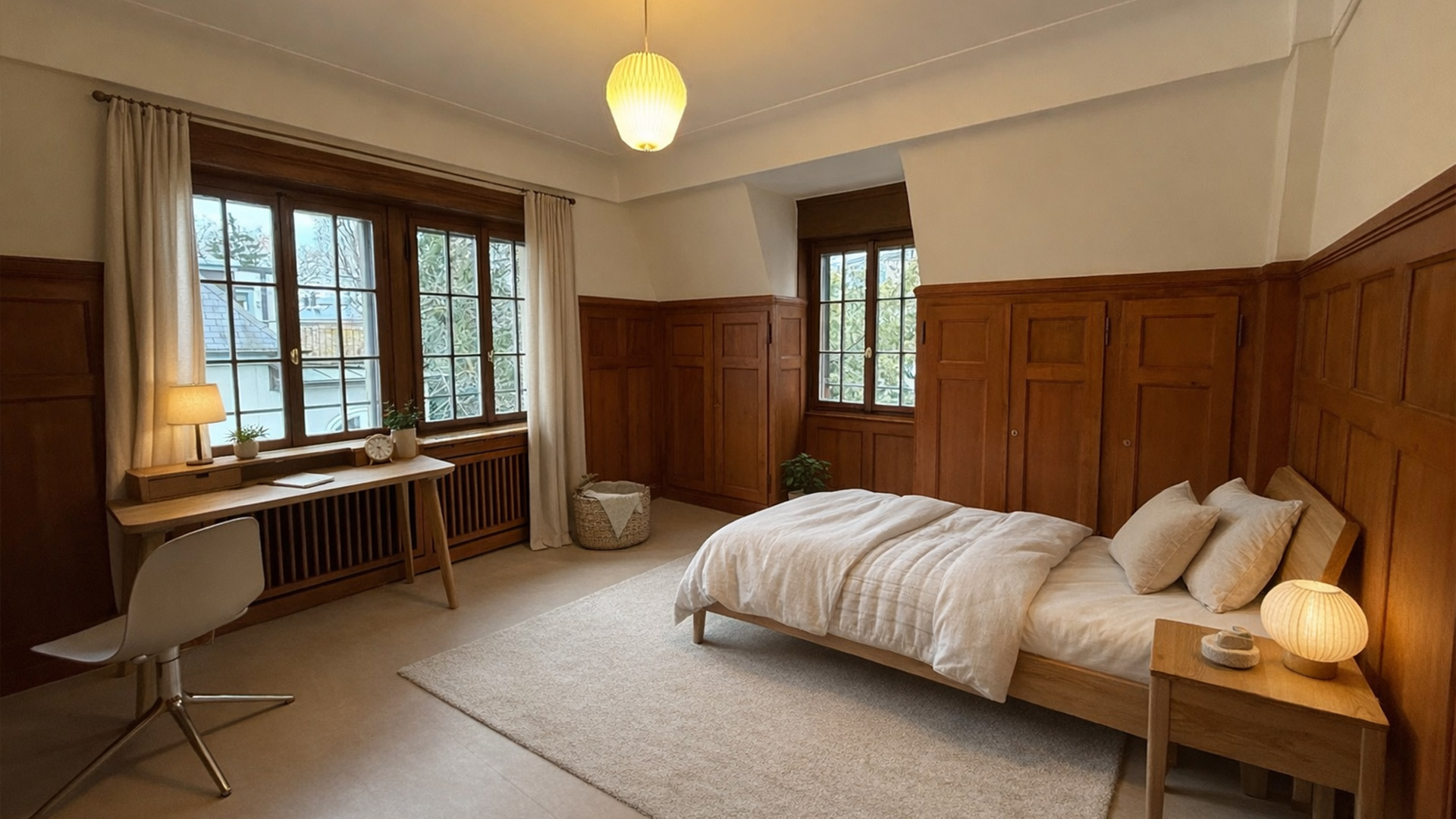 Zimmer in der Aufberg Wohneinrichtung für Frauen in Basel