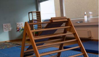 Bewegungsraum in der Kindergruppe Seltisberg